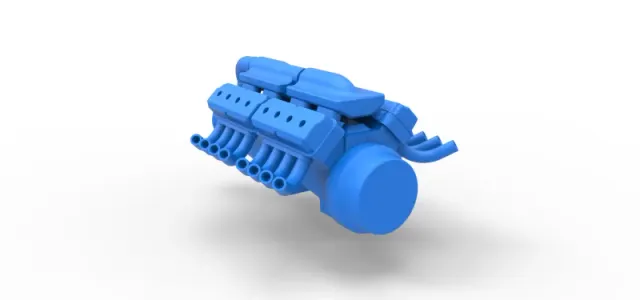Diecast engine 2 V8 Version 5 Scale 1:25 — Фото 10 из 18