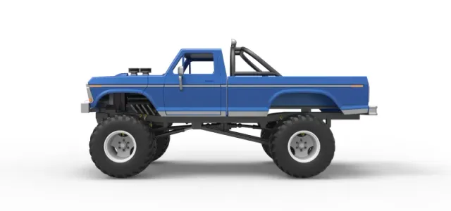 Diecast vintage Monster Truck Scale 1:25 — Фото 7 из 31