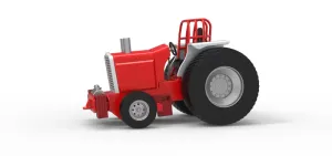 Fun short Pro Stock Pulling Tractor Version 4 Scale 1:25