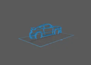 Ford - Mustang GT 500 Wall Art
