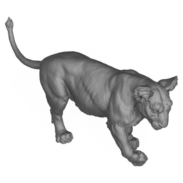3D Printable Lion Cub — Фото 6 из 7