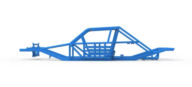 Frame of Vintage Asphalt Modified stock car Version 3 Scale 1:25 — Фото 7 из 20