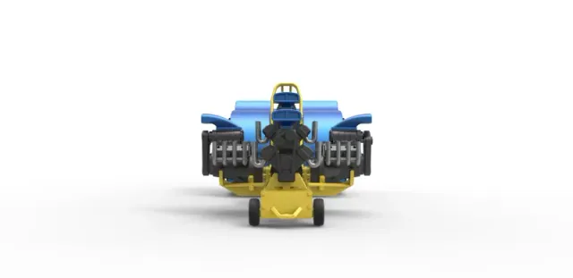 Diecast Pulling tractor with 4 engines V8 Version 6 Scale 1:25 — Image 5 of 31
