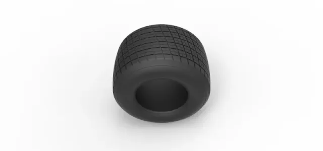 Diecast Dirt Sprint racing tire 4 Scale 1:25 — Фото 6 из 8