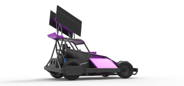 New Zealand Superstock car while turning Version 2 Scale 1:25 — Фото 21 из 31