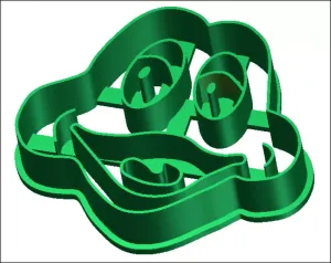 Cookie cutter Freddo the Frog