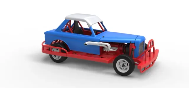 New Zealand Vintage Stock car Scale 1:25 — Фото 20 из 25