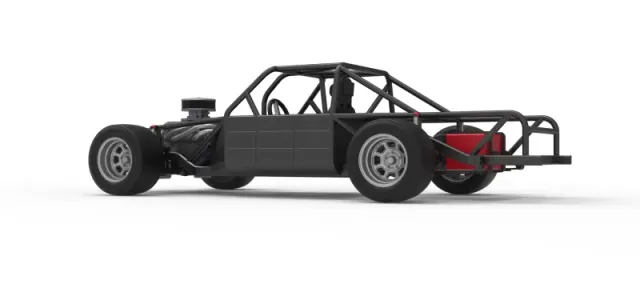 Vintage Asphalt Modified stock car Base V7 Scale 1:25 — Image 12 of 24