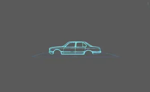 BMW - Serie 7 E23 Wall Art