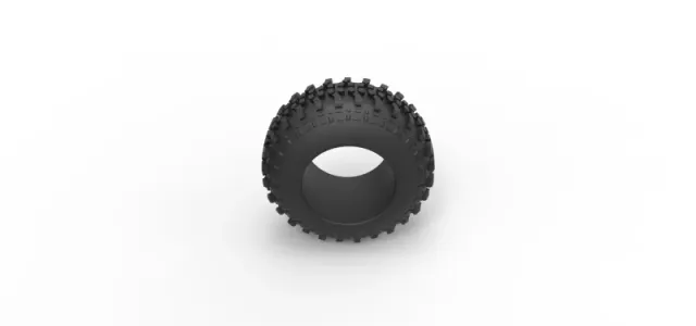 Diecast offroad tire 92 Scale 1:25 — Фото 6 из 9