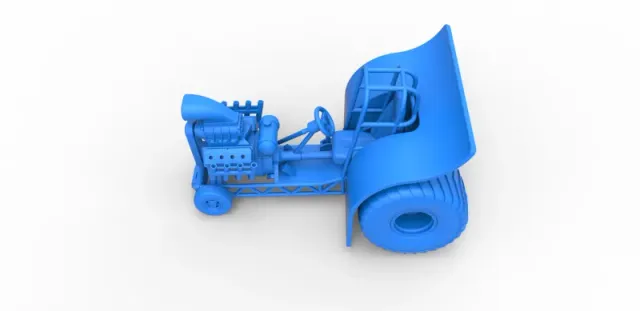 Diecast Mini Rod pulling tractor Scale 1 to 25 — Image 18 of 31