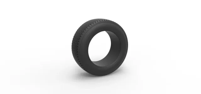 Diecast Dirt Sprint racing front tire Scale 1:25 — Фото 8 из 8