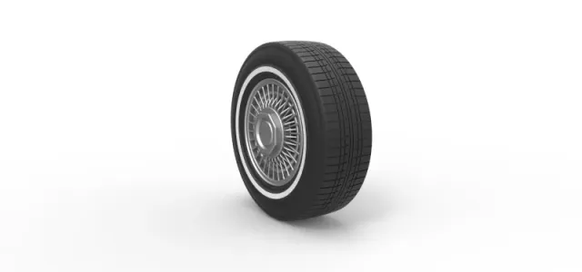 Diecast wire wheel 3 Scale 1 to 10 — Фото 2 из 7