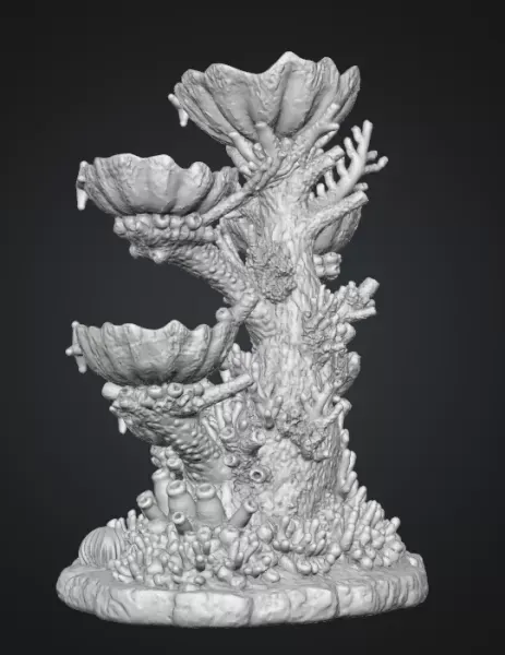 Colorful Coral Reef Tree Organizer STL File for 3D Print — Фото 15 из 17