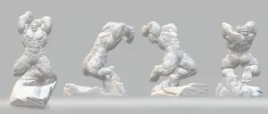 Hulk Smash STL 3D Print File