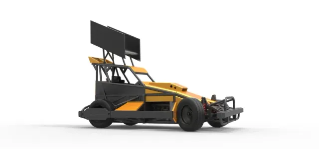 New Zealand Superstock car while turning Version 4 Scale 1:25 — Фото 25 из 29