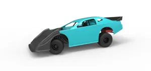 Australian Super Sedan Version 2 while turning Scale 1:25