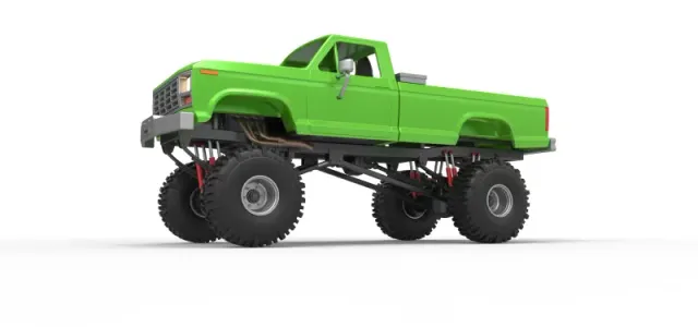 Wheel Standing Mega Truck Scale 1:25 — Image 2 of 25