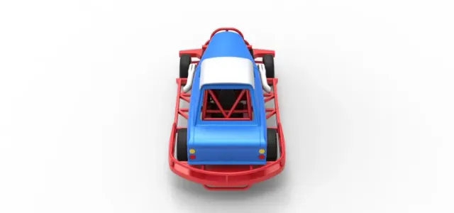 New Zealand Vintage Stock car Scale 1:25 — Фото 17 из 25