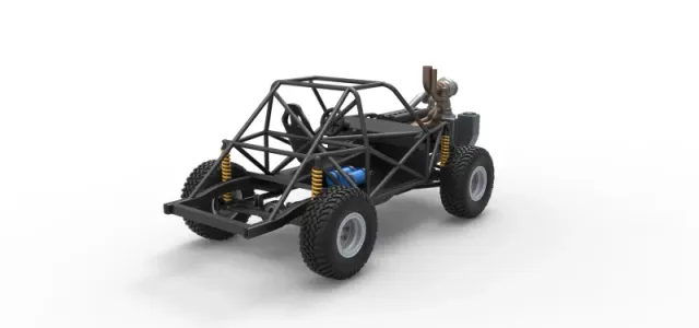 Uphill Sand Racing Dragster Base Scale 1:25 — Фото 18 из 29