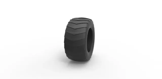 Diecast pulling tractor rear tire 5 Scale 1:25 — Image 3 of 9