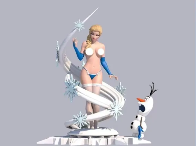 Onicron Ice Princess - 3D Printed Figure — Фото 5 из 5