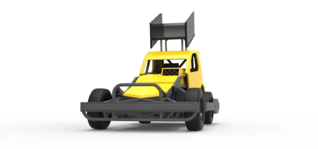 New Zealand Superstock car Version 5 Scale 1:25 — Фото 6 из 30