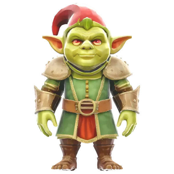 Fantasy Goblin Guard Character — Фото 4 из 10