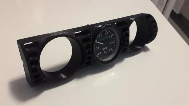 Double Air pod boost gauge 3 x 52mm BMW E30 — Фото 3 из 3