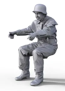 Figure driver fire brigade