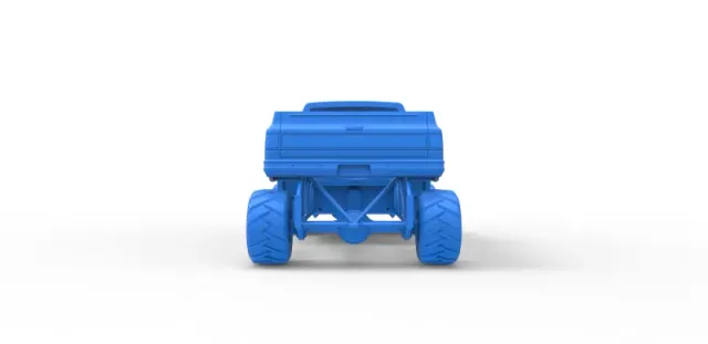 Diecast old school pulling truck 4wd Scale 1:25 — Фото 22 из 30