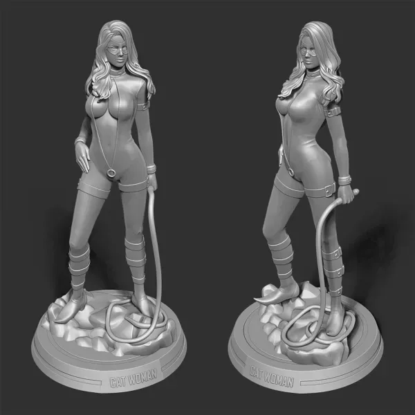 Feline Femme Fatale 3D Print Model — Фото 5 из 6