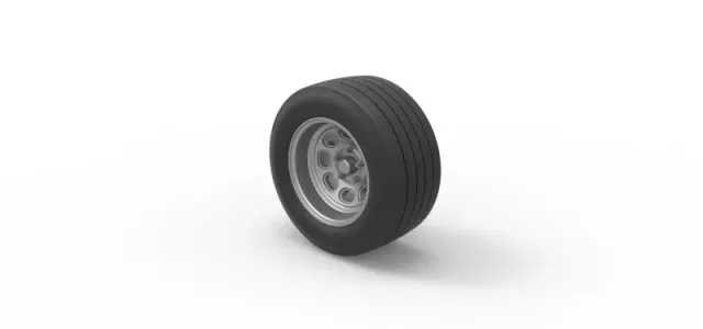 Wheel from Asphalt Modified stock car Version 5 Scale 1:25 — Фото 7 из 11