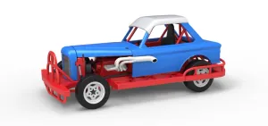 New Zealand Vintage Stock car Scale 1:25