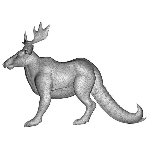 Turquoise Forest Guardian - Fantasy Deer Sculpture — Фото 7 из 9