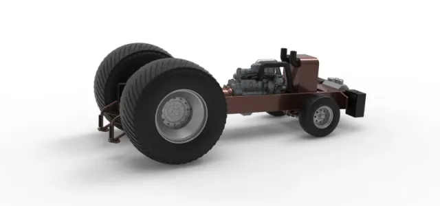 Pro Stock Pulling Tractor Base Scale 1:25 — Image 13 of 18