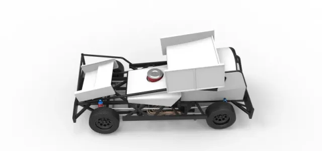 BriSCA Formula 1 Stock Car for Asphalt Scale 1:25 — Фото 10 из 31