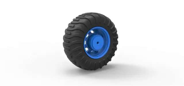 Diecast Offroad wheel 36 — Image 4 of 6
