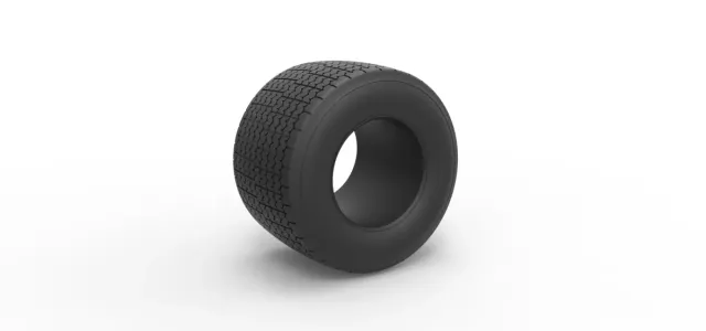Diecast Dirt Sprint racing tire 22 Scale 1:25 — Фото 8 из 8