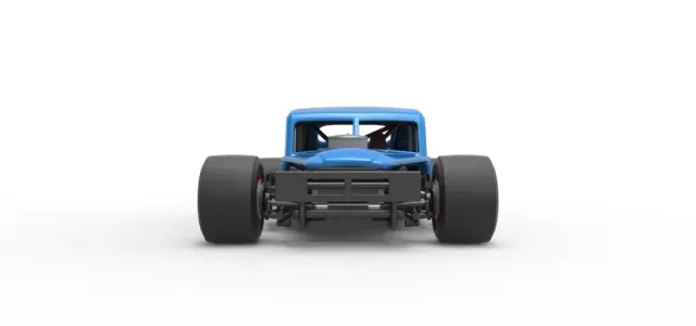 Vintage Asphalt Modified stock car V5 Scale 1:25 — Фото 7 из 26