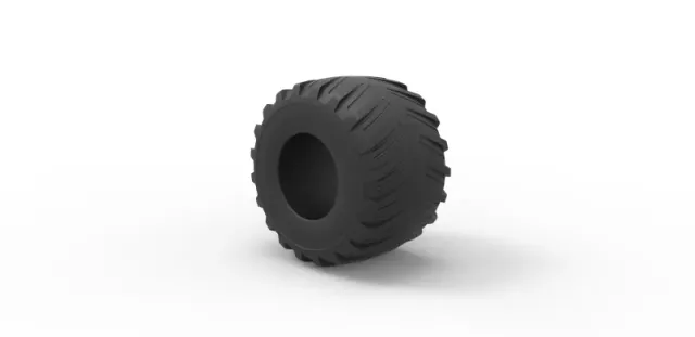 Diecast Monster Jam tire 15 Scale 1:25 — Фото 7 из 8