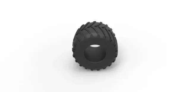 Diecast Monster Jam tire 10 Scale 1:25 — Фото 6 из 9