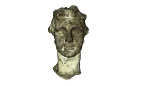 Sculpture of an Old Man's Head