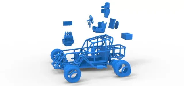 Mod Lite Race car Base Version 2 Scale 1:25 — Фото 28 из 30