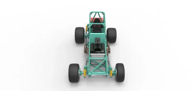 Vintage Northeast Dirt Modified stock car Base Scale 1:25 — Image 8 of 31