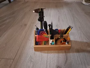 DESK ORGANIZER, OFFICE DESK ACCESSORIES, 3D PRINT ORGANIZER, HOM