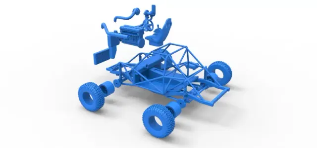 Uphill Sand Racing Dragster Base Scale 1:25 — Фото 28 из 29