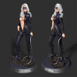 Feline Femme Fatale 3D Print Model
