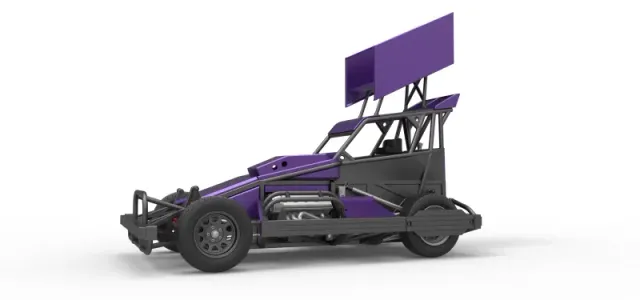 New Zealand Superstock car Version 4 Scale 1:25 — Фото 2 из 29