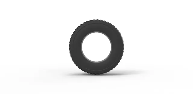 Diecast pulling tractor rear tire 6 Scale 1:25 — Image 5 of 9